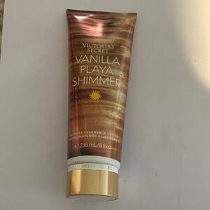 NEW Victoria's Secret Vanilla Playa Shimmer Lotion - Gold and Brown